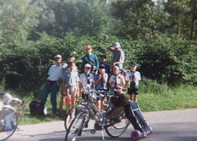 Auf Fahrrad-Hajk in der Eifel