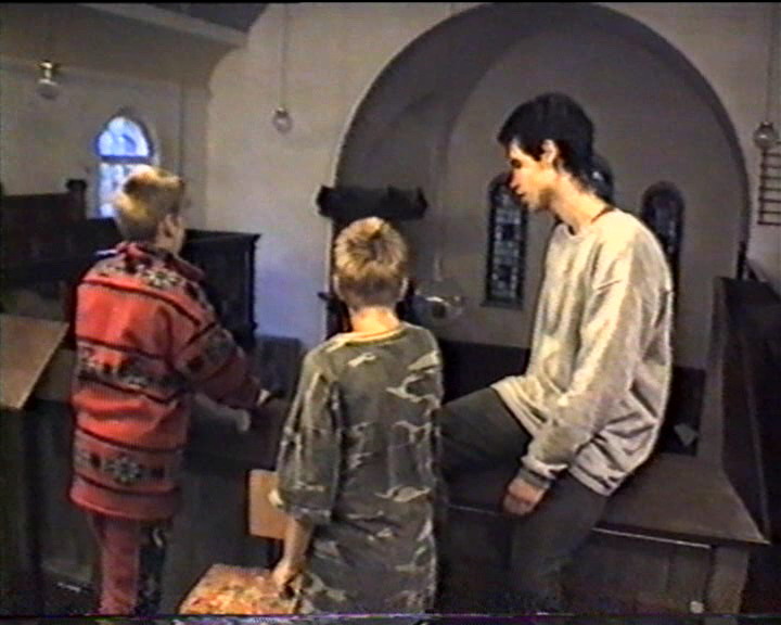 Gruppenstunde der Schwarzbären in der Johanniskirche