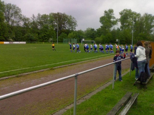 Spiel auf dem Sportplatz in Apfelstädt