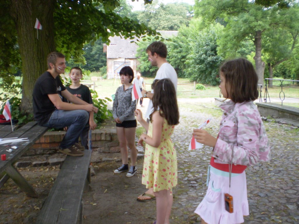 Jugendbegegnung zwischen polnischen, belarussischen und deutschen Jugendlichen