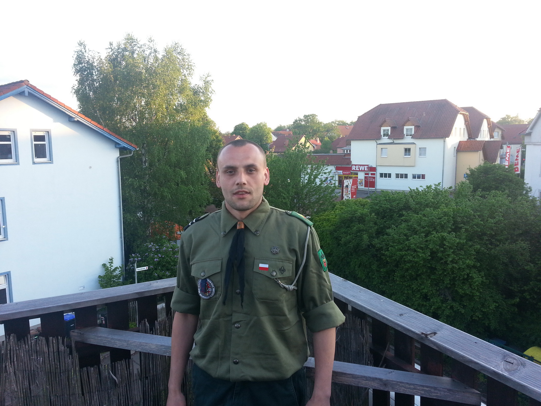 Krystian Krysztofiak leistet seinen Europäischen Freiwilligendienst in Nesse-Apfelstädt