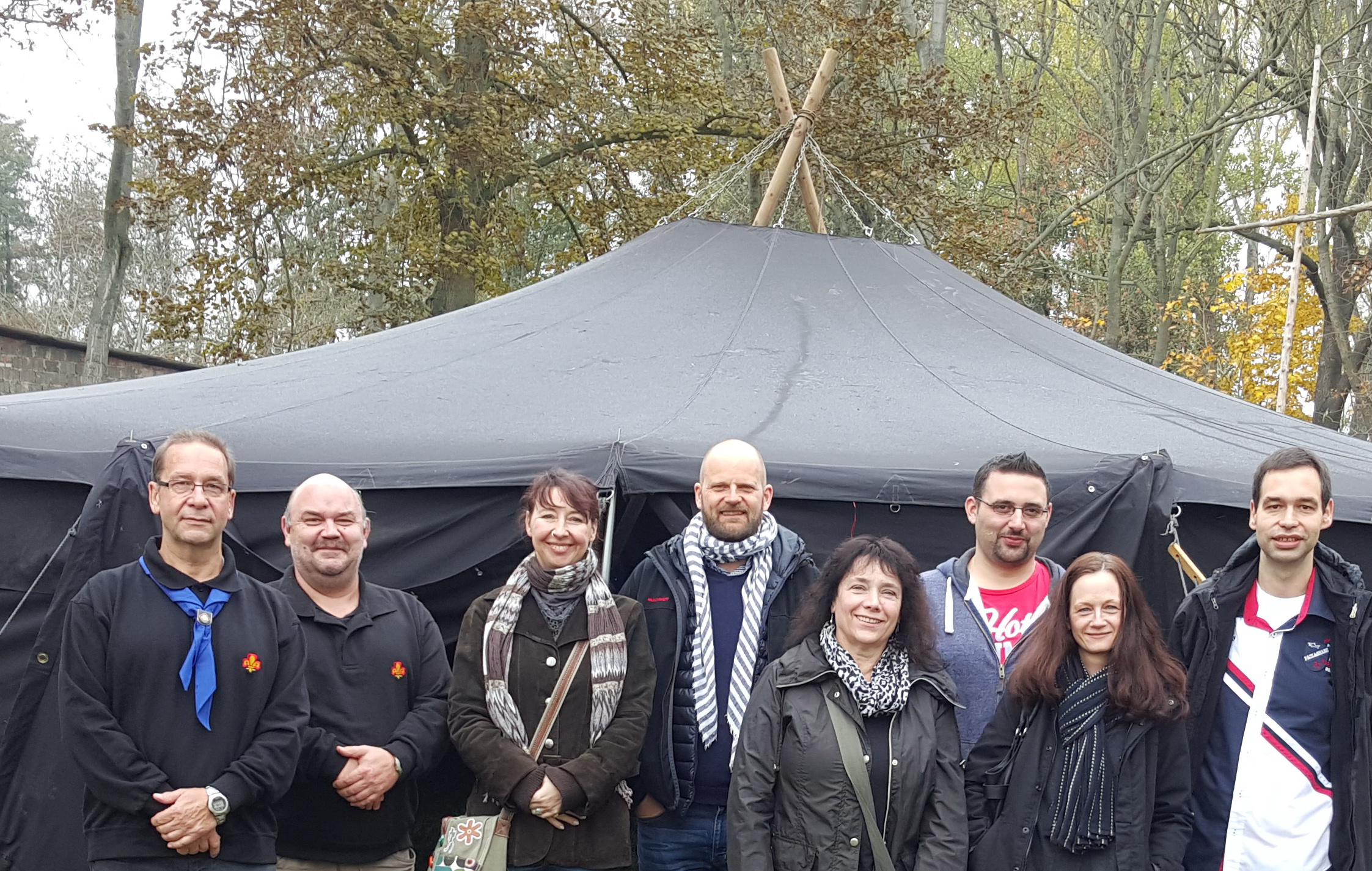 Aktion Mensch e.V. zu Besuch im Pfadfinderzentrum Drei Gleichen