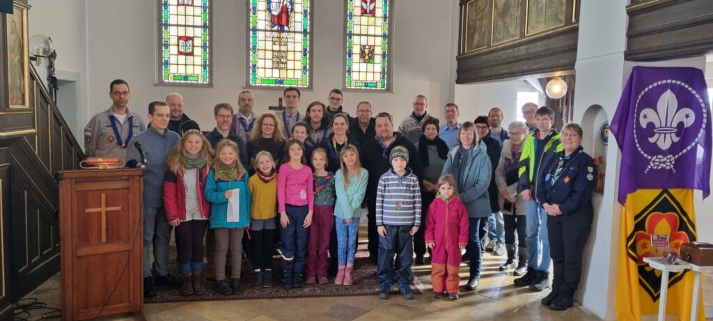 Seit über 100 Jahren im Einsatz für die Umwelt: World-Thinking-Day-Feier der Nesse-Apfelstädter Pfadis in der Neudietendorfer Johanniskirche